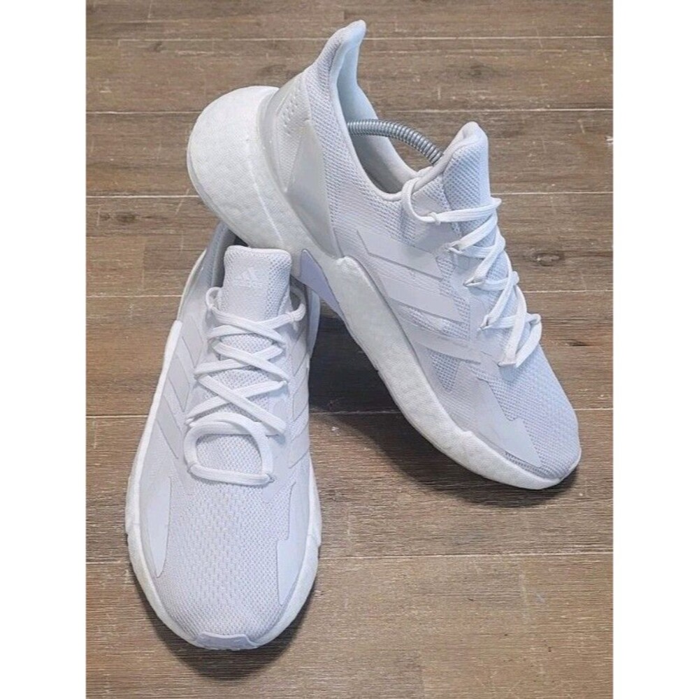 adidas X9000L4 Crystal White Running Shoes BOOST FW8387 Mens Size 10